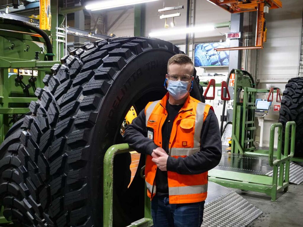 Nokian Heavy Tyres Safety Manager Antti Viitasaari