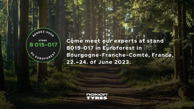 Nokian Tyres participates in Euroforest exhibition in Bourgogne-Franche-Comté 22.–24. June 2023
